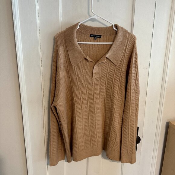 | LOVE ELLIE | Cream Collared Sweater - Picture 1 of 5